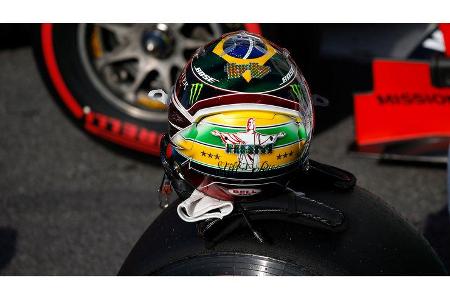 Lewis Hamilton - Mercedes - Formel 1 - GP Brasilien - Sao Paulo - 16. November 2019