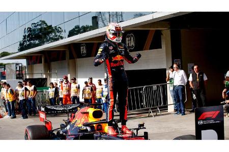 Max Verstappen - Red Bull - Formel 1 - GP Brasilien - Sao Paulo - 16. November 2019