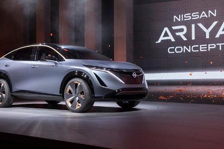 Nissan Ariya Sitzprobe Tokio Motor Show 2019