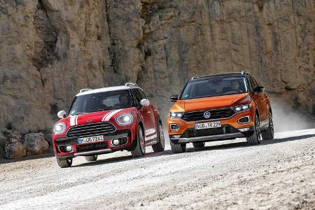 Mini Countryman Cooper D All4, VW T-Roc 2.0 TDI 4Motion Style, Exterieur