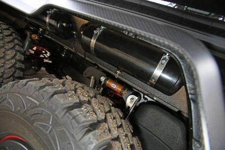 Brabus 700 6x6, Reifendruck-Regelanlage