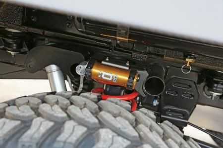 Brabus 700 6x6, Reifendruck-Regelanlage