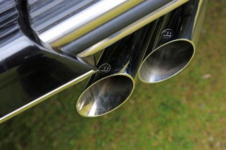 Brabus 700 6x6, Auspuff, Endrohr