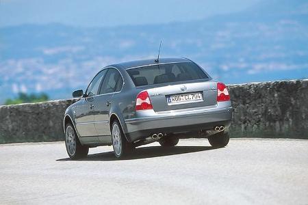 VW Passat W8, Heckansicht