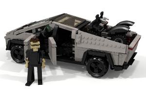 Cybertruck aus Legosteinen Einführungsangebot