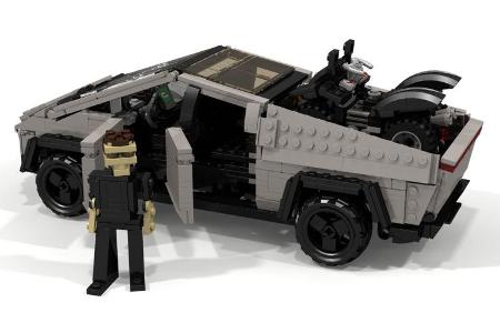 Der Australier und Lego-Enthusiast Peter Blackert hat sich dem Tesla Cybertruck angenommen.