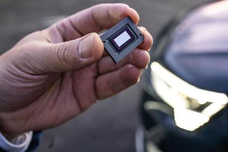 Digital Matrix Light Audi e-tron Sportback Mitfahrt