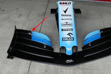 Williams - F1-Technik 2019 - Frontflügel