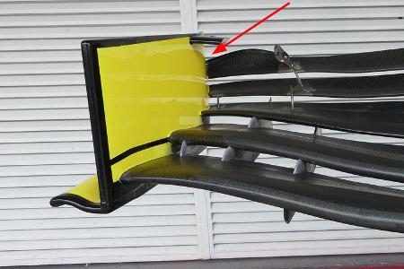 Renault - F1-Technik 2019 - Frontflügel