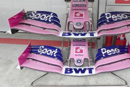 Racing Point - F1-Technik 2019 - Frontflügel
