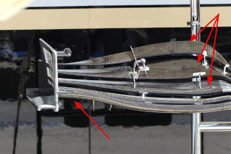 Haas - F1-Technik 2019 - Frontflügel