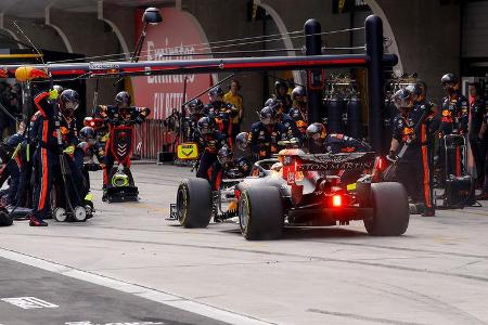 Red Bull - Boxenstopp - Formel 1 - 2019