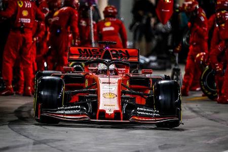 Ferrari - Boxenstopp - Formel 1 - 2019