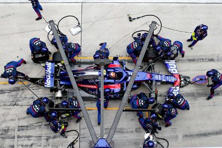 Toro Rosso - Boxenstopp - Formel 1 - 2019