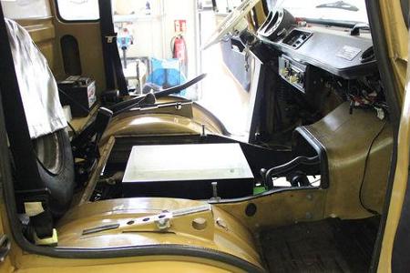 Barkas B 1000 Elektro innen