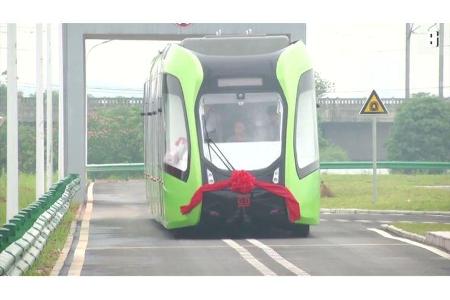 07/2019, Schienenlose Straßenbahn CRRC Zhuzhou ART