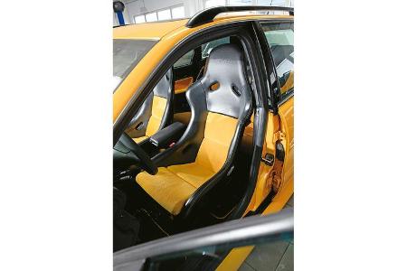 Audi RS 4, Fahrersitz