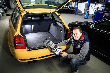 Audi RS 4, Kofferraum