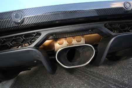 Lotus Exige Sport 380 Roadster, Endrohr