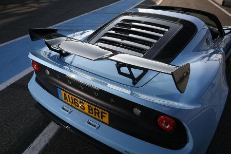 Lotus Exige Sport 380 Roadster, Heckspoiler