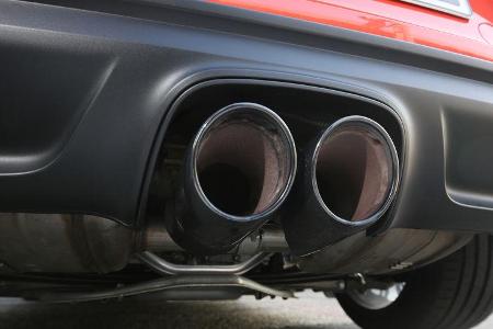 Porsche 718 Boxster S, Endrohre