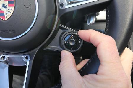 Porsche 718 Boxster S, Bedienelement