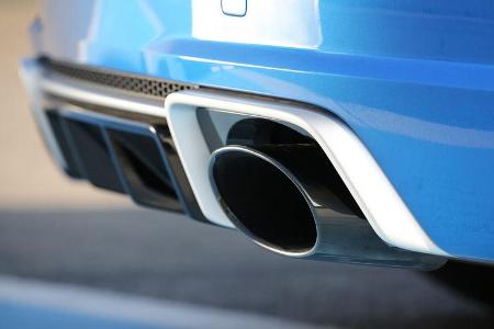 Audi TT RS Roadster, Endrohre