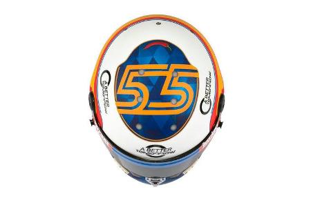 Helm Fernando Alonso - McLaren - F1 2019