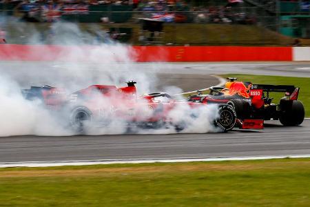 Vettel - Verstappen - GP England 2019 - Silverstone - Rennen