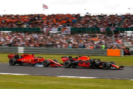 Vettel - Verstappen - GP England 2019 - Silverstone - Rennen
