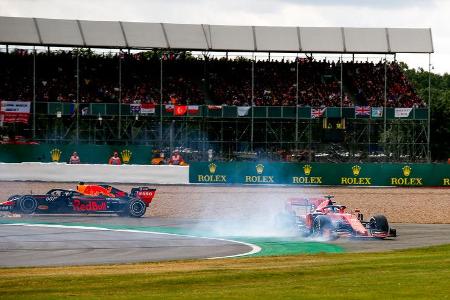 Vettel - Verstappen - GP England 2019 - Silverstone - Rennen