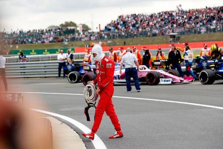 Sebastian Vettel - Ferrari - GP England 2019 - Silverstone - Rennen