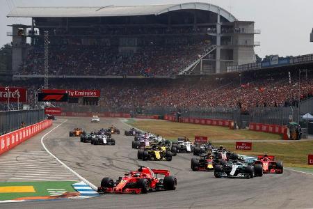 Start - GP Deutschland 2018 - Rennen