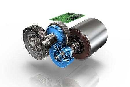 ZF Zweigang-Getriebe für Elektroautos