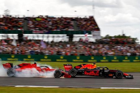 Vettel - Verstappen - GP England 2019 - Silverstone - Rennen