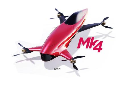 Airspeeder - Bemannte Renn-Drohnen - 2019