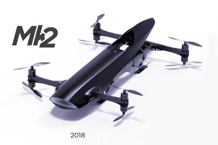 Airspeeder - Bemannte Renn-Drohnen - 2019