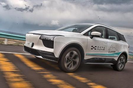 Aiways U5, Erprobungsfahrt, China