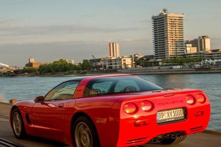 Chevrolet Corvette C5, Heckansicht