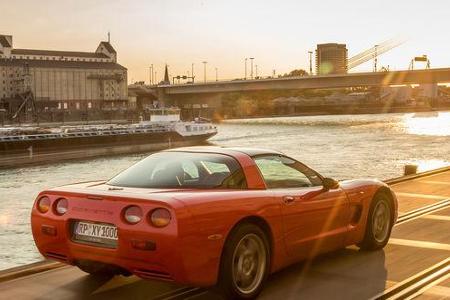 Chevrolet Corvette C5, Heckansicht