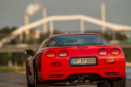 Chevrolet Corvette C5, Heckansicht