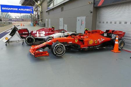 Ferrari - GP Singapur - Formel 1 - Donnerstag - 19.9.2019