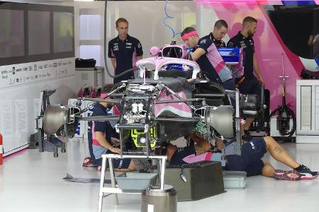 Racing Point - GP Singapur - Formel 1 - Donnerstag - 19.9.2019