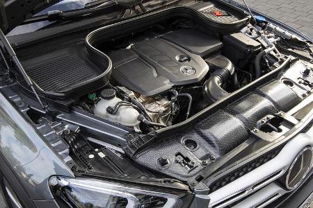 Mercedes GLE 350 de, Motorraum