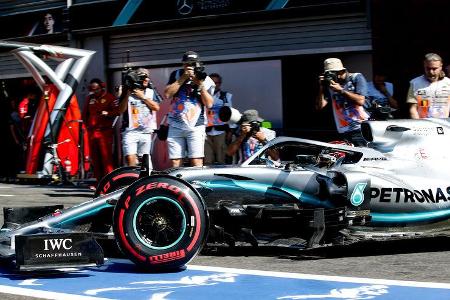 Lewis Hamilton - Mercedes - GP Belgien - Spa-Francorchamps - Formel 1 - Samstag - 31.8.2019
