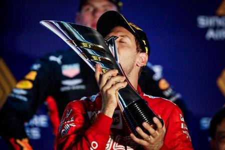 Sebastian Vettel - Ferrari - GP Singapur 2019 - Rennen