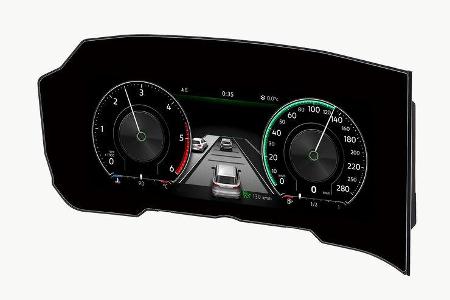 Bosch Curved Display gebogenes Kombiinstrument