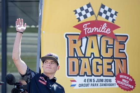 Max Verstappen - Red Bull - Showrun - Zandvoort - 2016