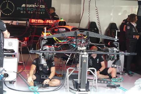 Mercedes - GP Belgien - Spa-Francorchamps - Formel 1 - Donnerstag - 29.8.2019