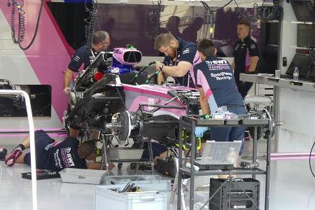 Racing Point - GP Belgien - Spa-Francorchamps - Formel 1 - Donnerstag - 29.8.2019